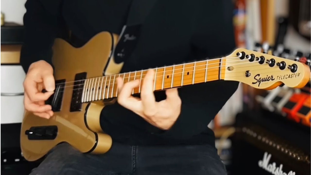 Squier Contemporary Telecaster RH-High Gain Tone.