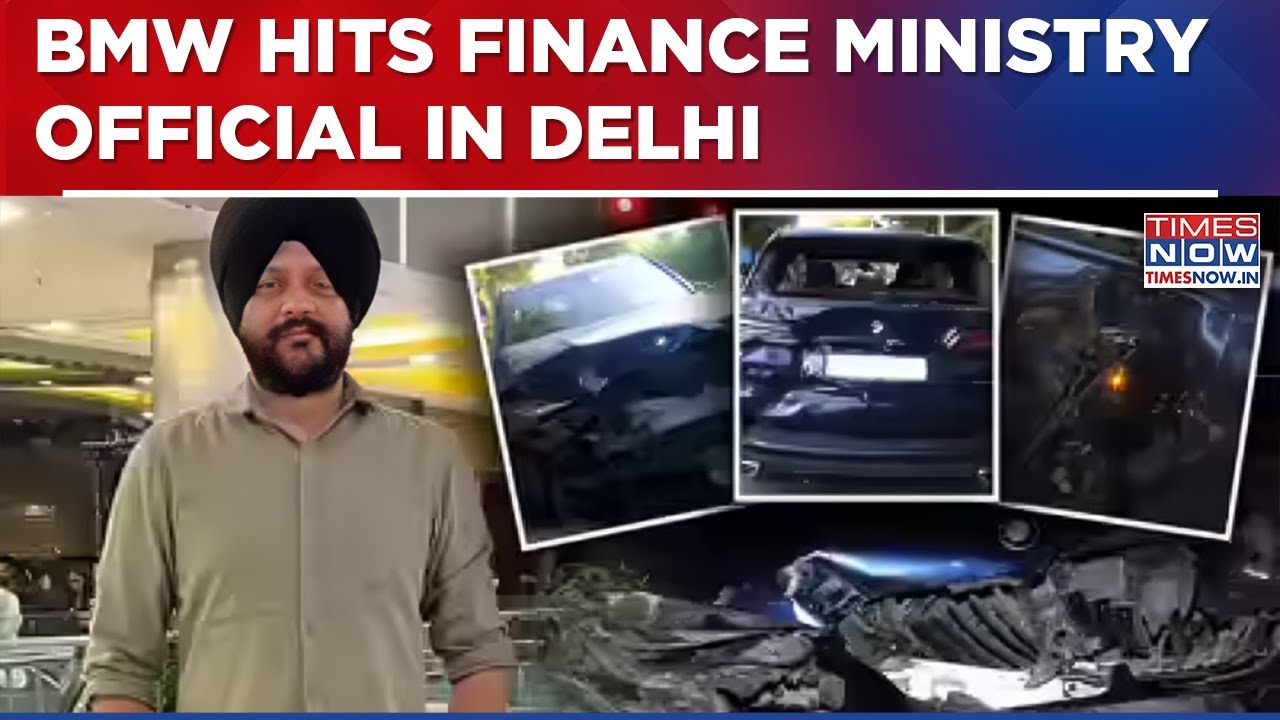 BMW Hits Finance Ministry Official In Delhi; 52-Year-Old Man Dies, Wife Critically Injured | Shocker