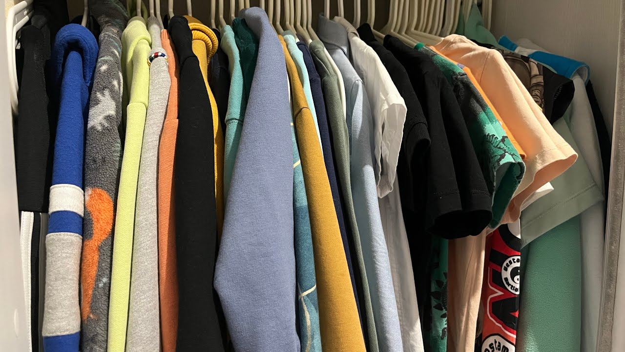 👕Весь Гардероб моего 5 летнего сына/ Организация хранения одежды для мальчика