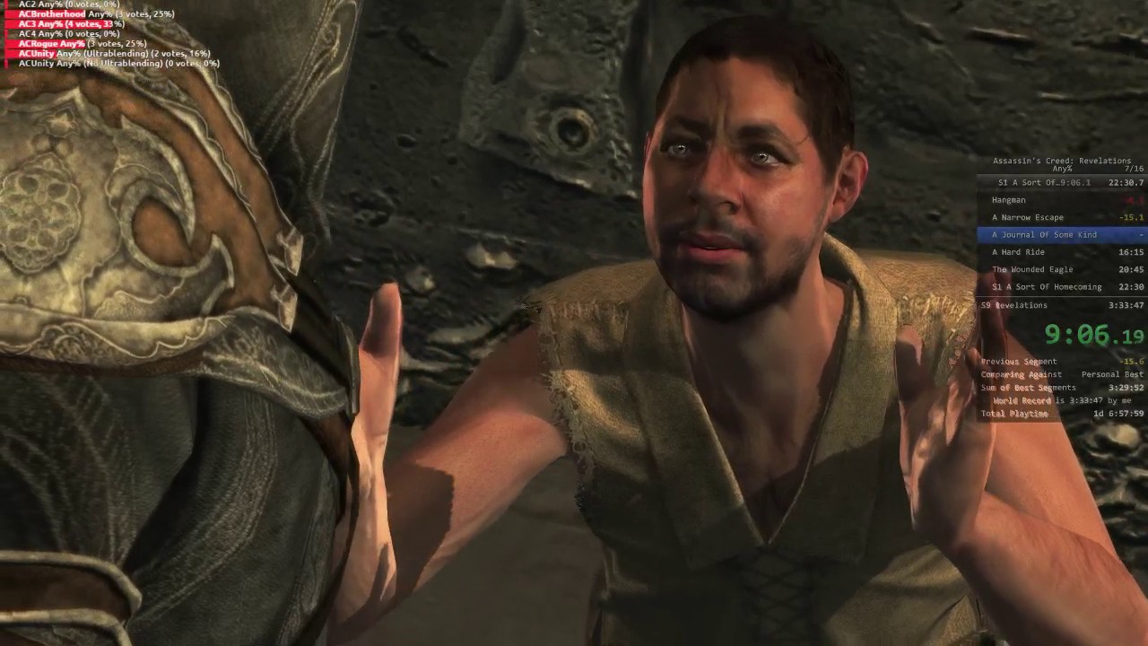 Assassin's Creed: Revelations Any% Speedrun (3:31:35 RTA/2:43:54 IGT)