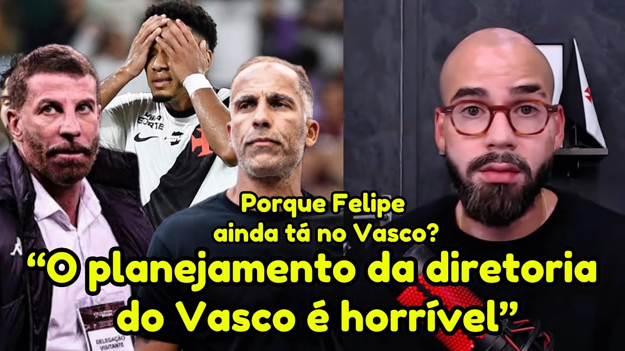 🤯 “ISSO É VERGONHOSO!” PEDROSA DETONA A COMISSÃO TÉCNICA DO VASCO!
