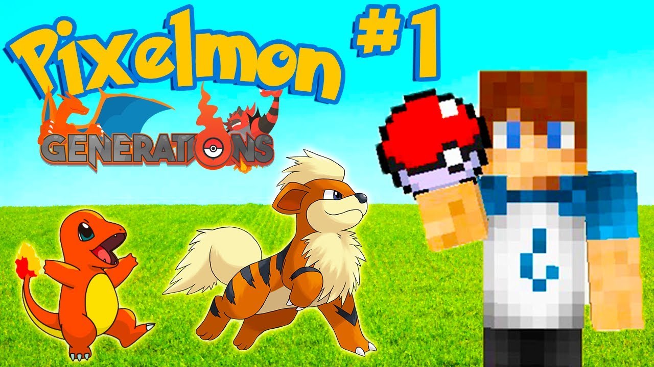 PIXELMON GENERATIONS EPISODE #1 (Minecraft Modded Gameplay)