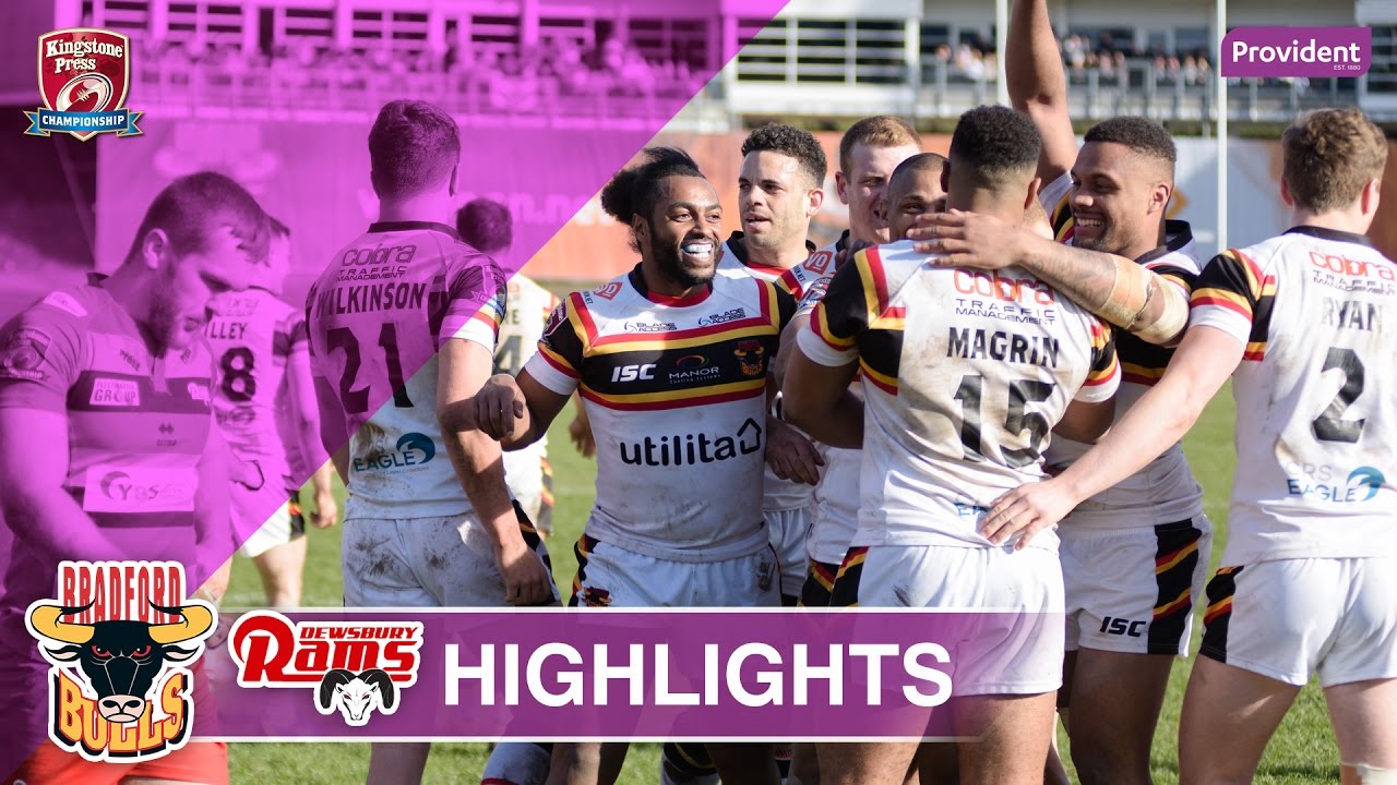 HIGHLIGHTS: Bradford Bulls v Dewsbury Rams - 2017