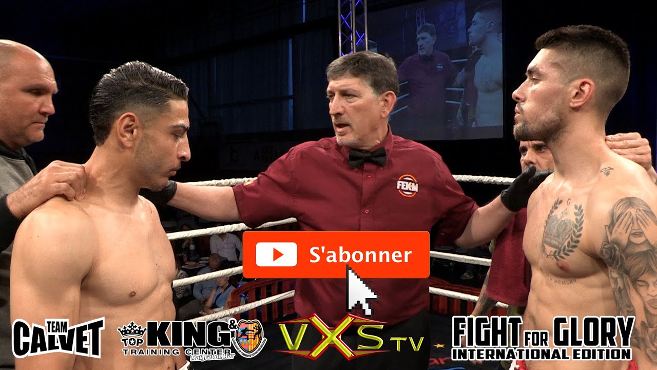 Manuel Fédi GARCIA vs Illan DURAN By #VXS #FIGHT_For_GLORY #Malgrat_Del_Mar #KO