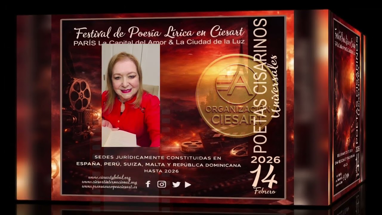 Festival de Poesía Lírica en CIESART por el Día del Amor 14 de Febrero 2026