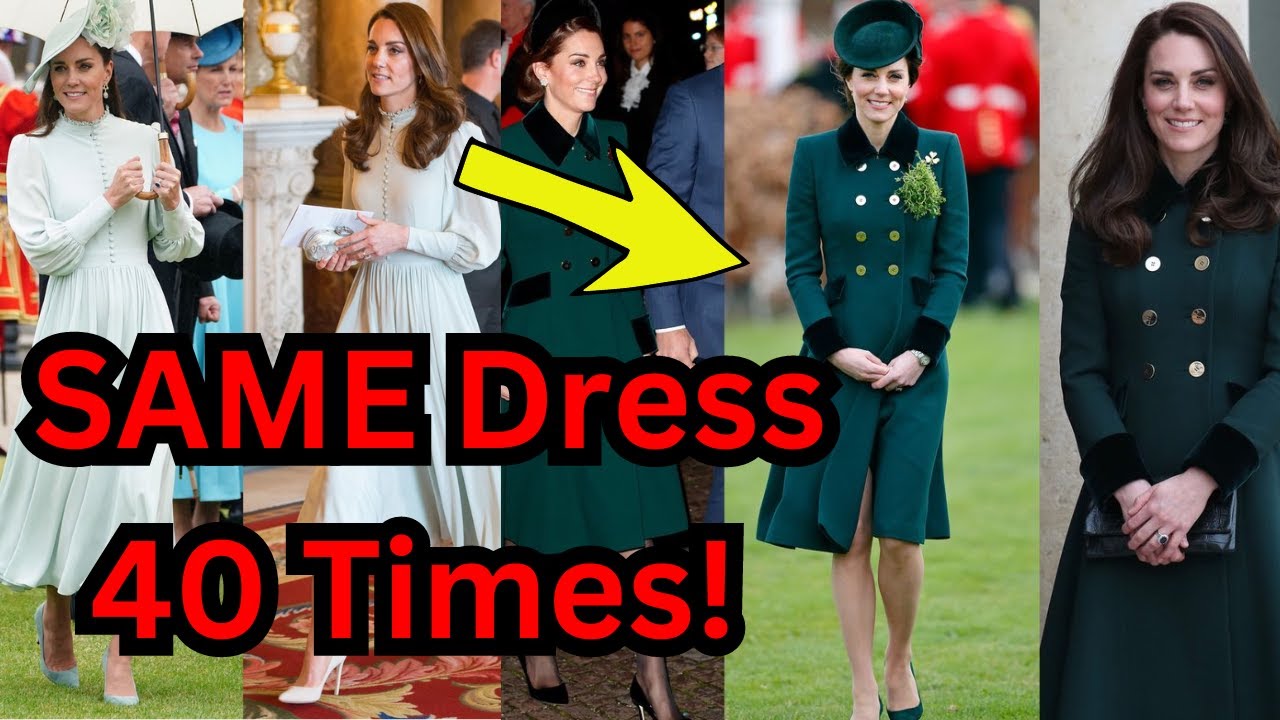 40 Times Kate Middleton Has Repeated Her Favorite Outfits| kate middleton fashion