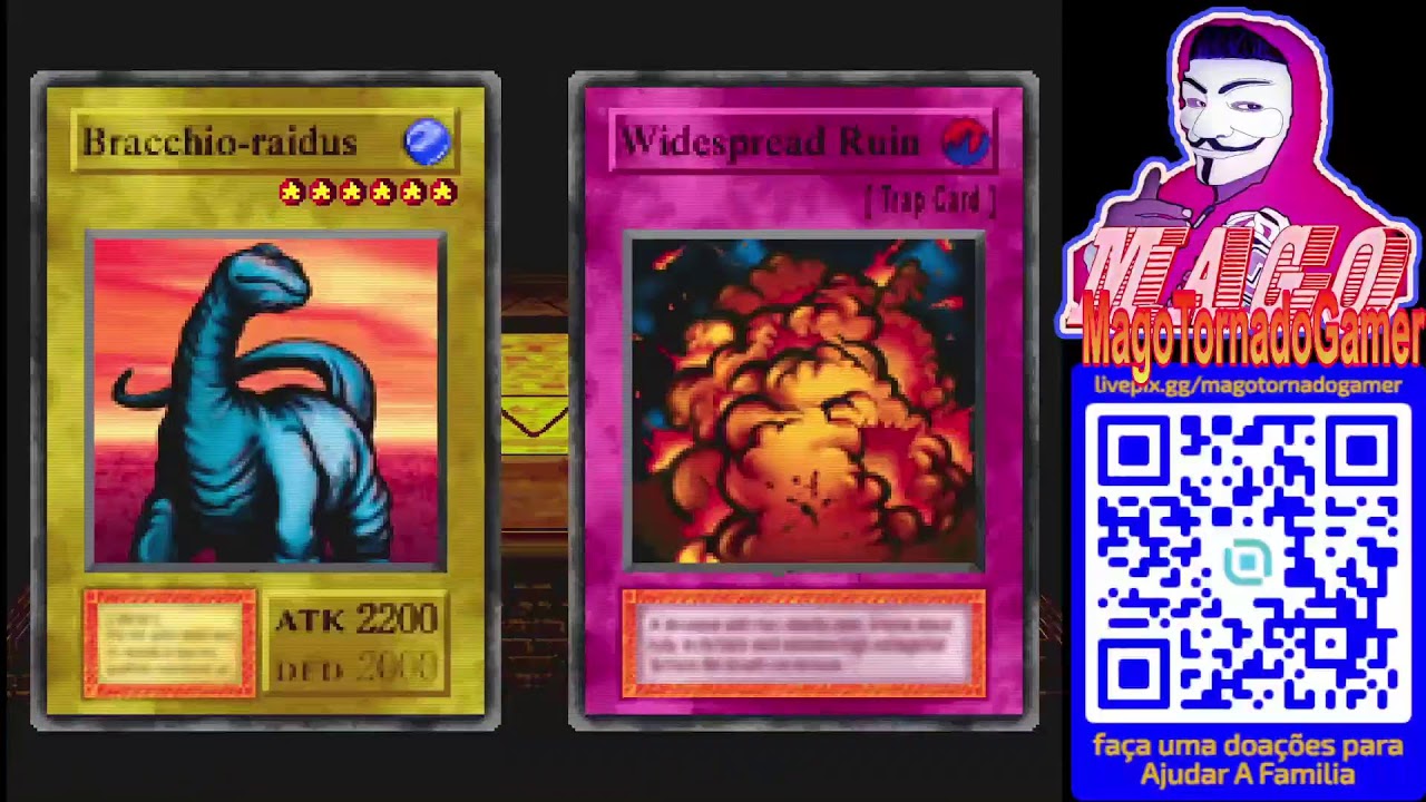 Yu-Gi-Oh! Forbidden Memores Ganhando as Carta poderosa das trevas PS4