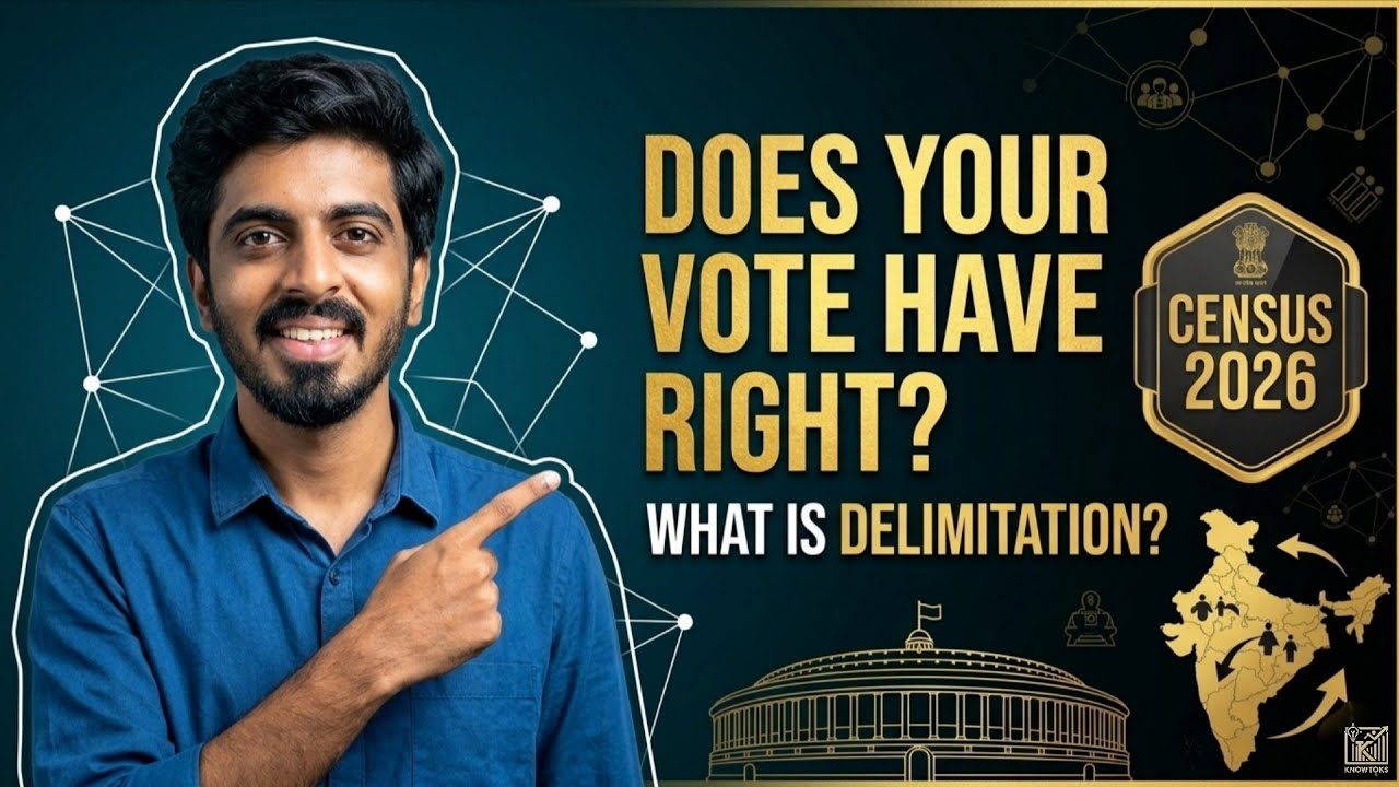 Delimitation Explained: Power Shift in India | NDA vs INDIA | Knowtoks #delimitation2026 