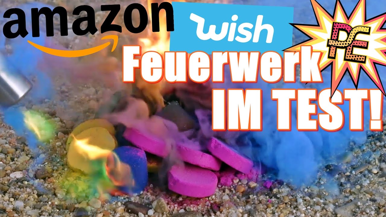 FEUERWERK von WISH & AMAZON im TEST! | Silvester 2020 | PyroExtrem