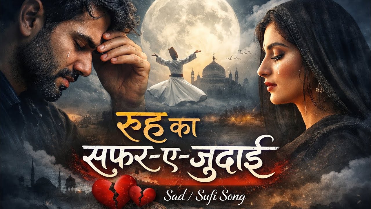 Rooh ka safar e Judai ||sufi song 2026 | heart touching sufi song | judai song | sufi sad song