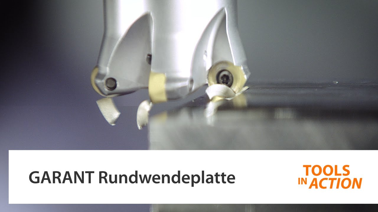 Tools In Action: GARANT Rundwendeplatte indexierbar