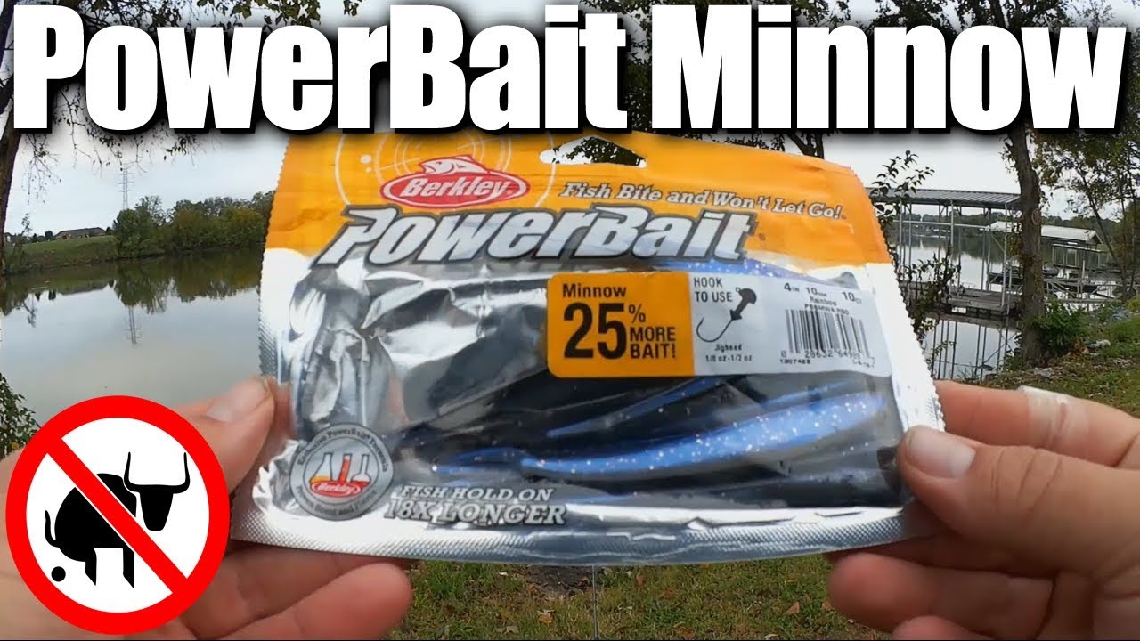 Fall Bass Fishing From the Bank - Fishing With a PowerBait Minnow