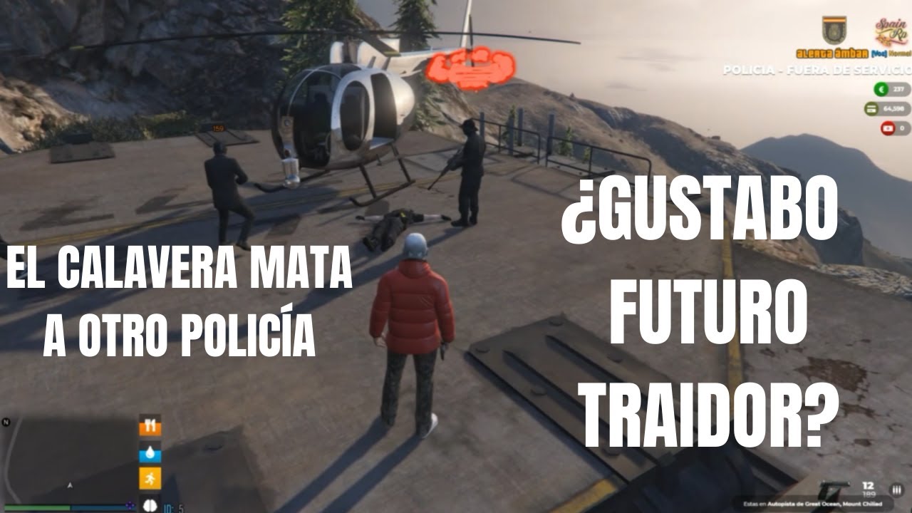 EL CALAVERA MATA A OTRO POLICÍA // GTA V ROLEPLAY// SPAIN RP