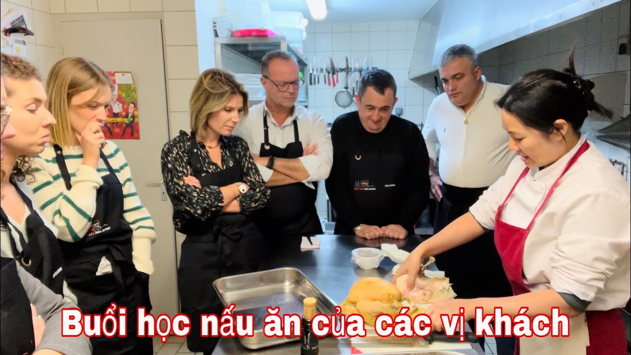 Bất ngờ khi người Pháp học nấu món Pháp của cô gái Việt/ Mai chia sẻ hết bí quyết/ Mai le cuộc sống