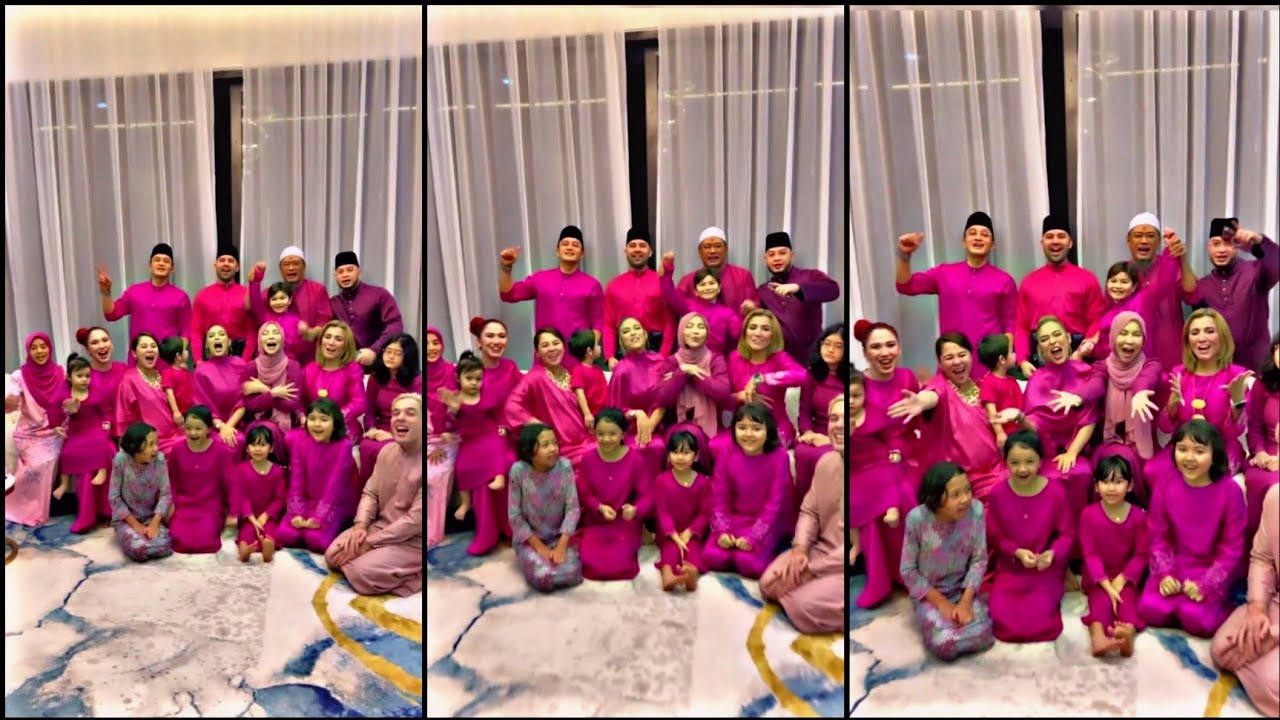 Emma Maembong & Keluarga || Kecoh Betul Bila Berkumpul Beraya Di Rumah Adik-Beradik 😄