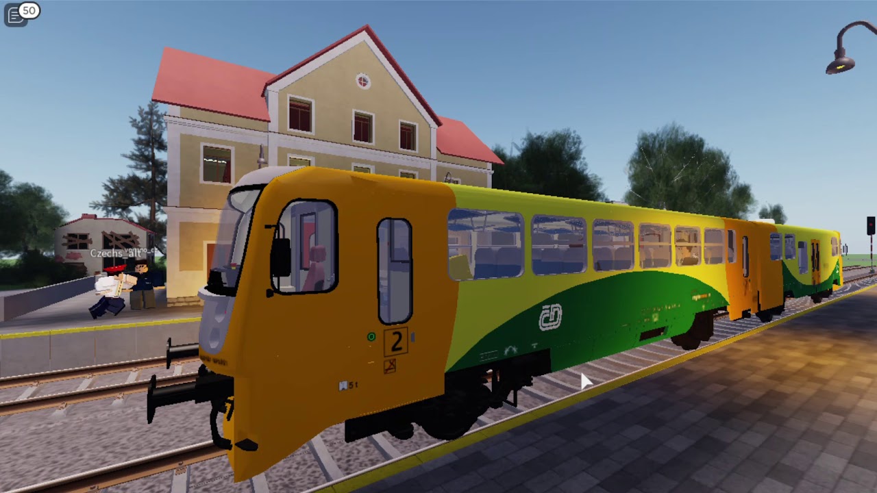 Jazda Regionovou na hre F124 (roblox)