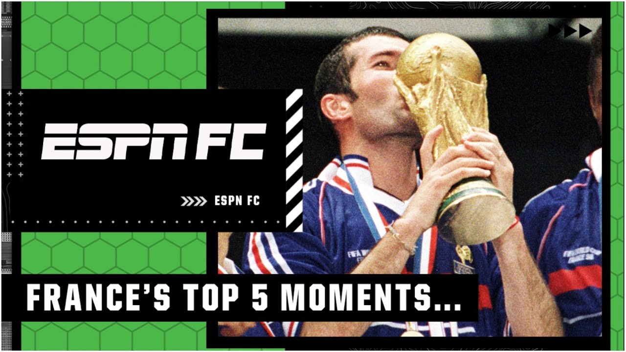 Frank Leboeuf PRESENTS his TOP 5 France moments 🇫🇷 | ESPN FC