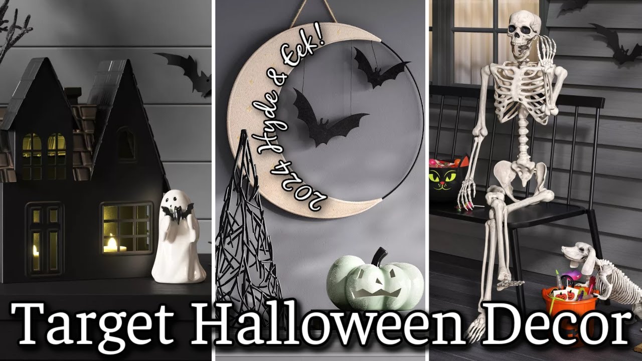 NEW! HALLOWEEN DECOR at TARGET | 2024 HYDE & EEK BOUTIQUE HALLOWEEN DECORATIONS | SPOOKY DECOR IDEAS