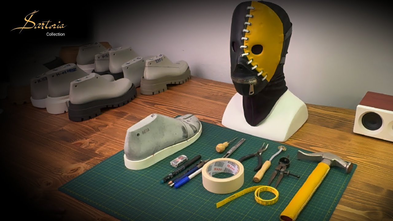 Making Handmade Sandals with Creative Patterns (part 1) #shoemaking #handmade #diycrafts #craft