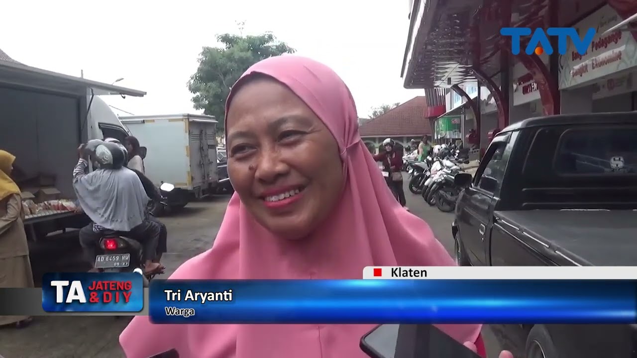 Warga Antusias Serbu Subsidi Pangan Murah Dari Dinas Ketahanan Pangan Provinsi Jateng