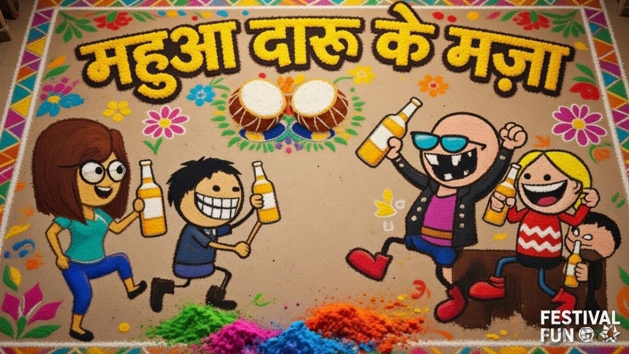 Holi FAIL! CG Comedy in the Village Will Make You CRY Laughing!
