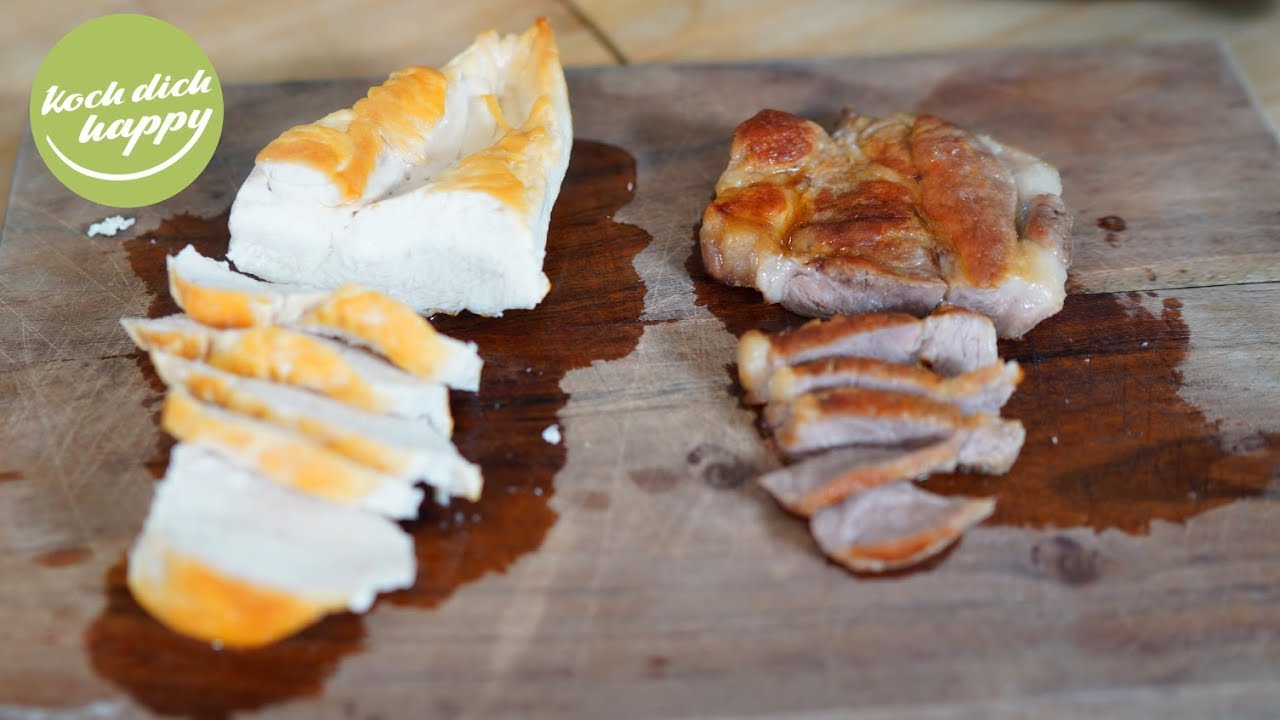 Grundlagen Fleisch braten ohne Fett mit AMC