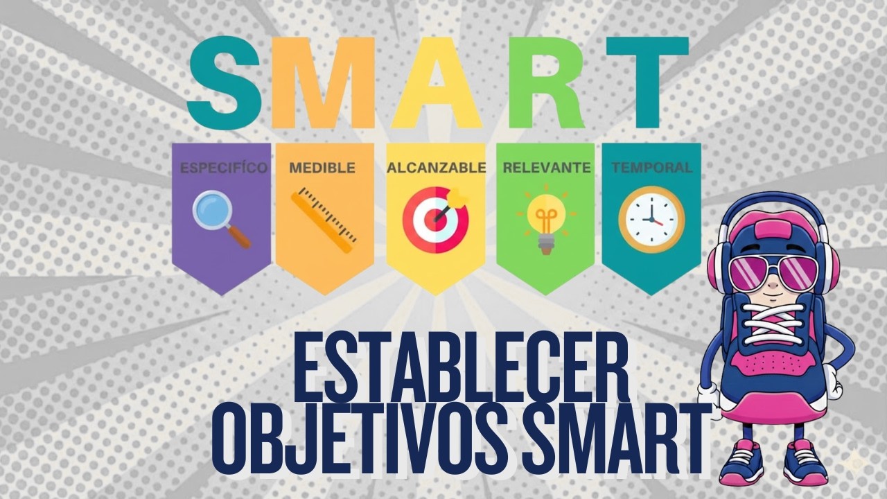 Cómo establecer objetivos SMART (Específicos, Medibles, Alcanzables, Relevantes, con Plazo).