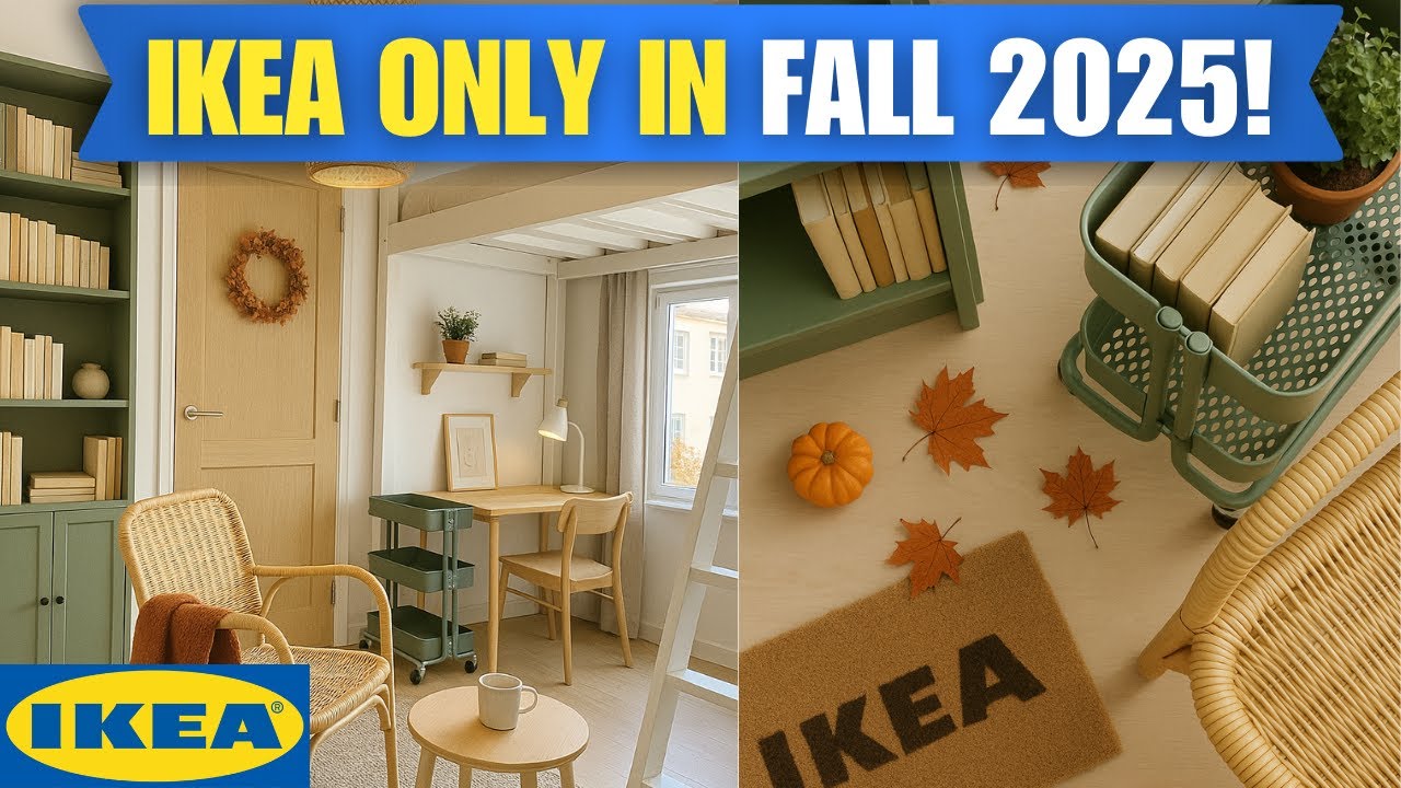 Transform Your Small Space IKEA New Arrivals Fall 2025