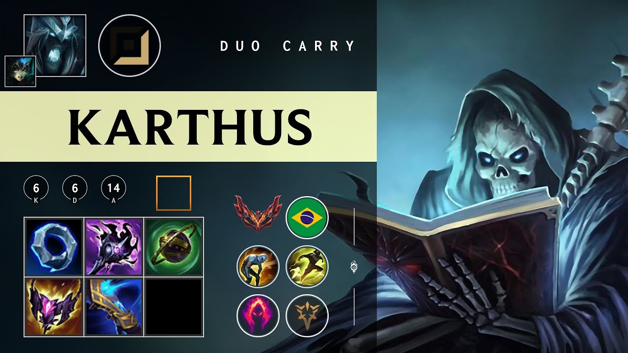 Karthus Carry vs Sivir - BR Grandmaster Patch 26.02