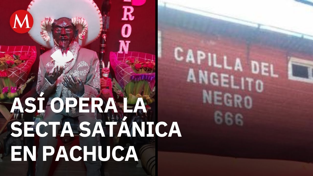 Capilla Angelito Negro 666: así es el lugar donde veneran al diablo en Pachuca