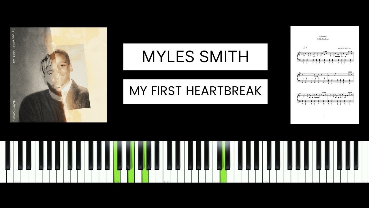 Myles Smith - My First Heartbreak (BEST PIANO TUTORIAL & COVER)