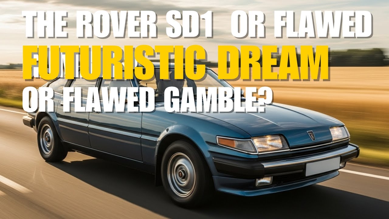The Rover SD1: Futuristic Dream or Flawed Gamble? - Rover SD1 Vanden Plas (1979–1986)