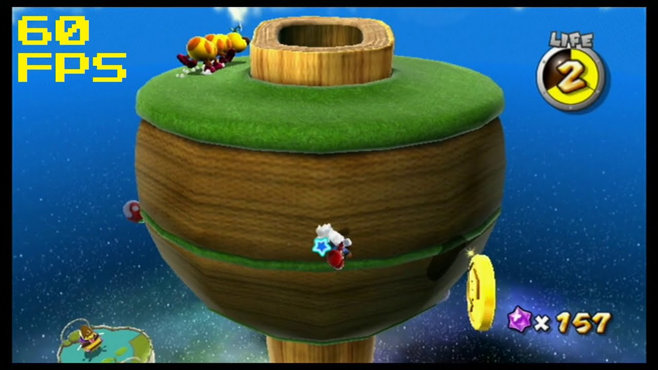 7. [60 FPS] Trouble on the Tower - Honeyhive Galaxy - Super Mario Galaxy