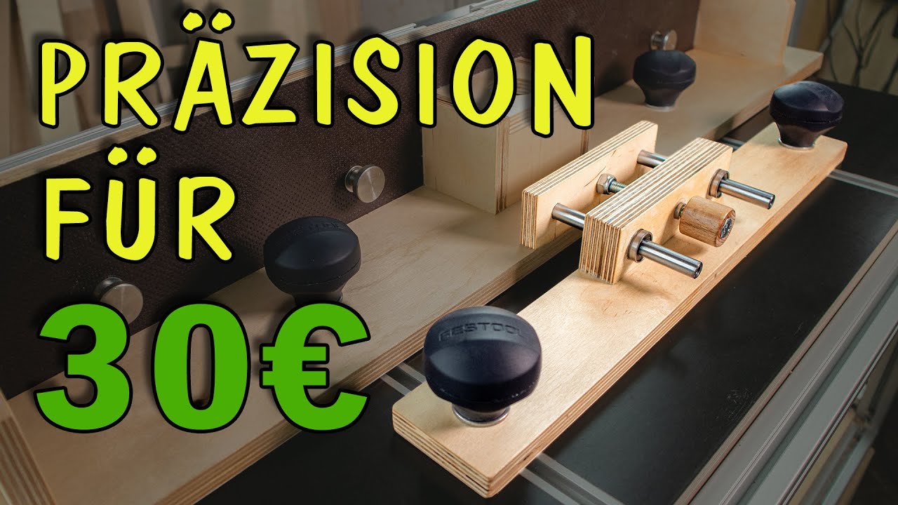 FRÄSANSCHLAG mit FEINEINSTELLUNG (so wirds gemacht!)