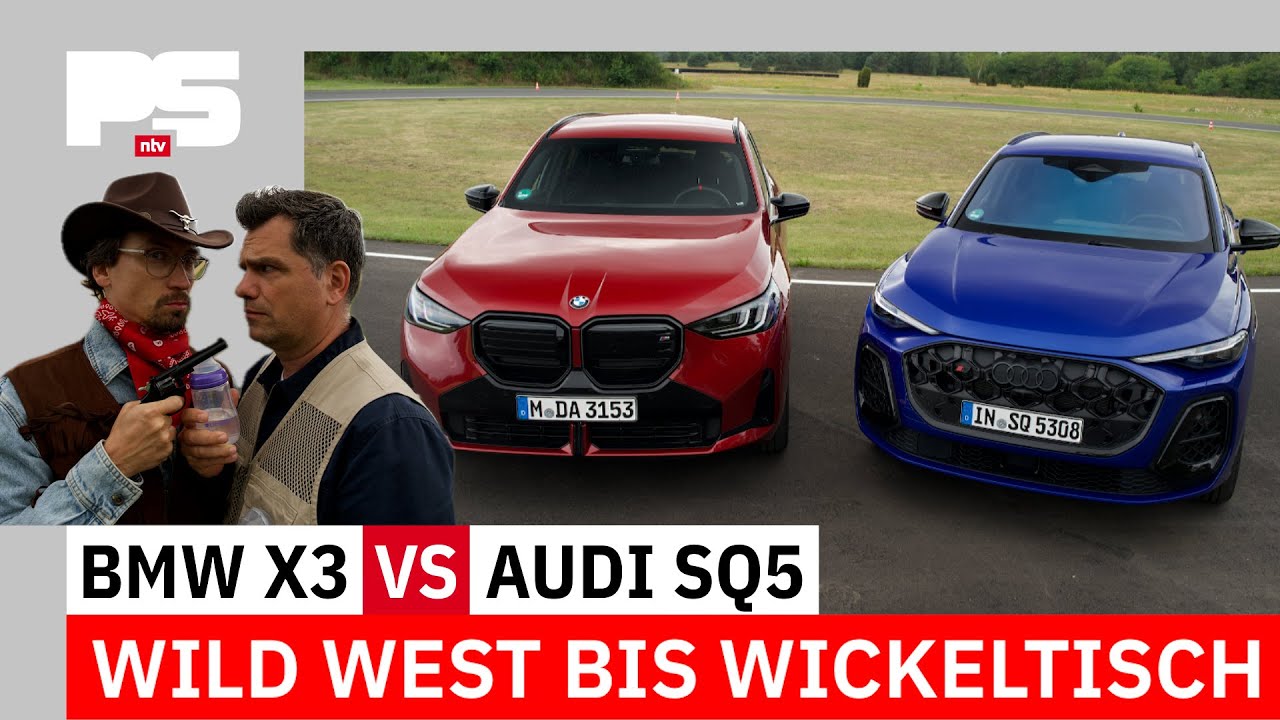BMW X3 M50 vs. Audi SQ5 (2025) Superpower oder Supermarkt oder beides? | PS Automagazin