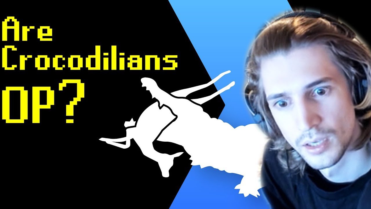 xQc Reacts to 'Are Crocodilians OP?' by TierZoo | xQcOW