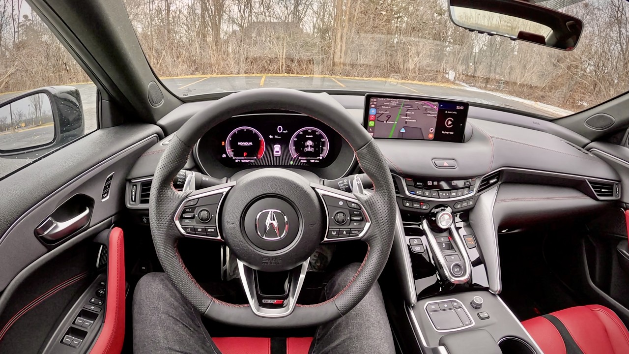 Acura TLX Type S 2024 года — впечатления от вождения от первого лица