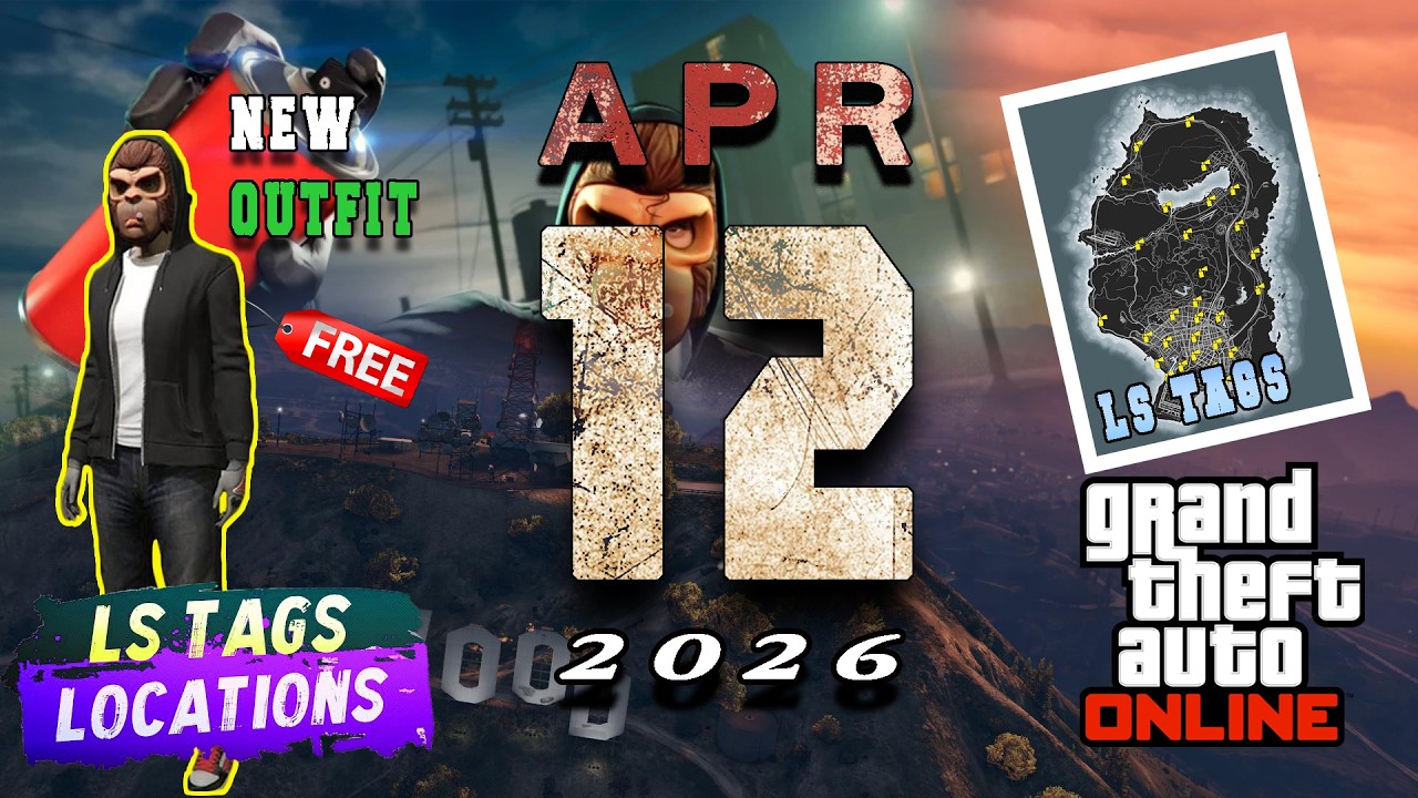 LS Tags Locations [April 12th] GTA Online 2026!!!