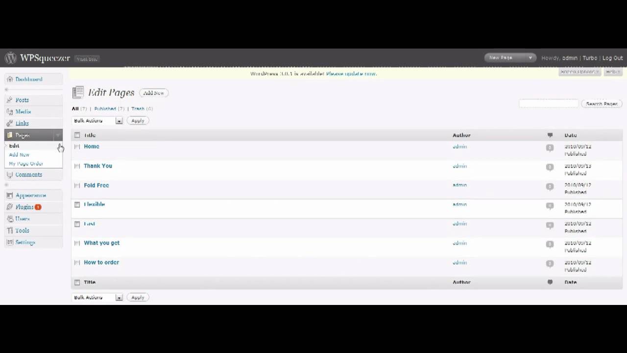 Create a Wordpress squeeze page in under 5 mins.