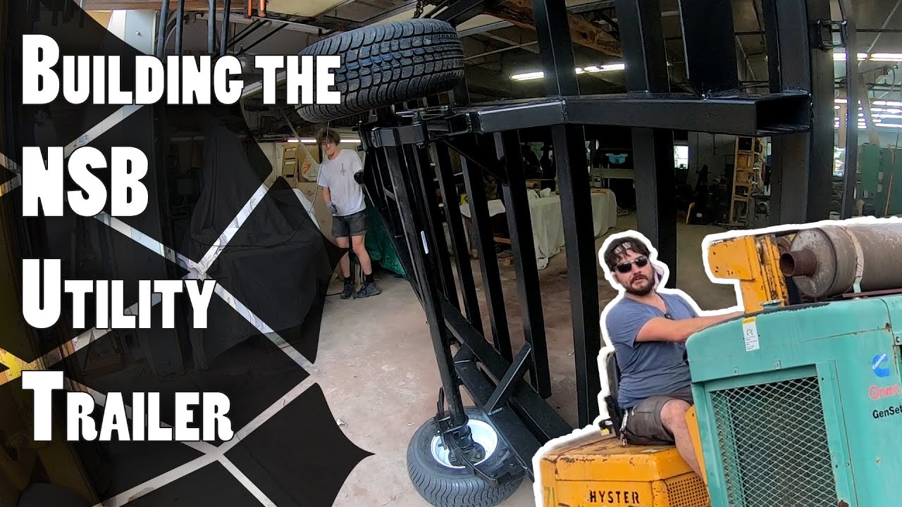 Building a Deckover Single Axle Utility Trailer from Scratch
