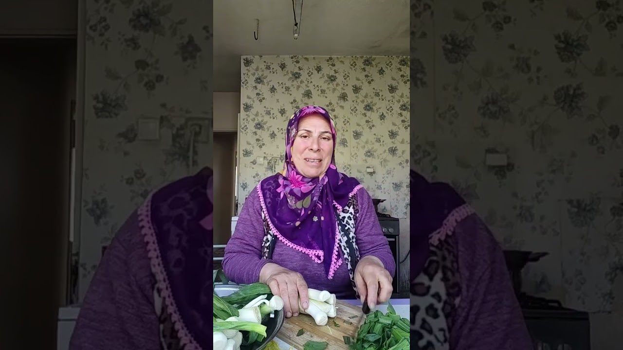 # Trabzon k&ouml;y hayatı bug&uuml;n g&uuml;nlerden pırasa #