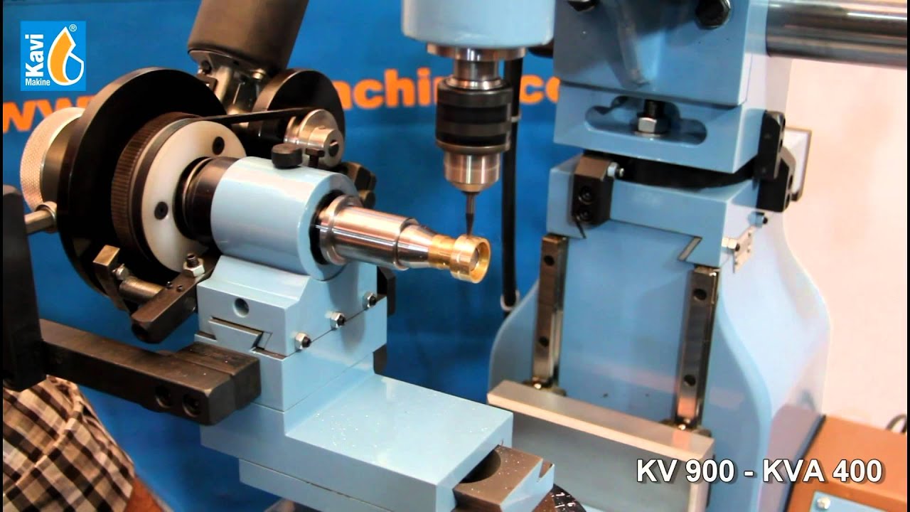 KV900 ÇİFT BAŞLIKLI KALEM MAKİNASI - DOUBLE HEAD MILLING MACHINE