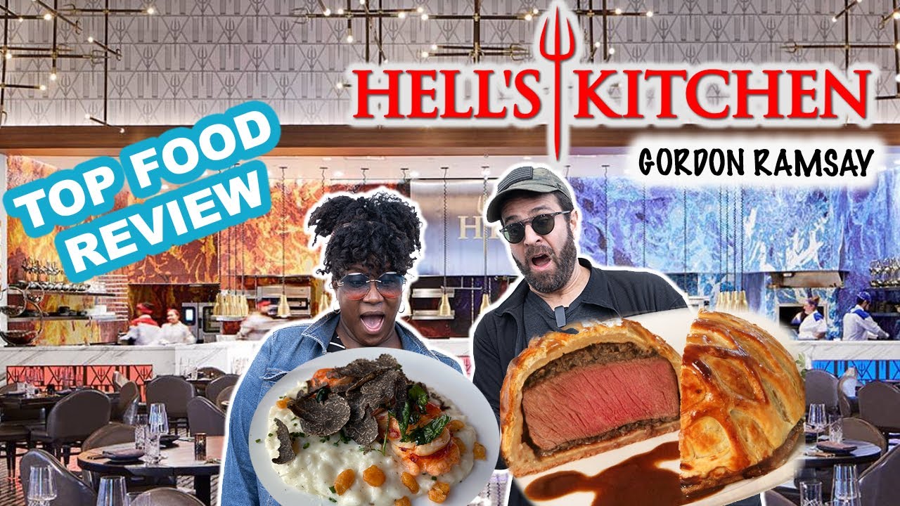 ЕДА В ГОРДОН РАМЗИ HELL'S KITCHEN на Лас-Вегас-Стрип — ПОЛНОЕ ВПЕЧАТЛЕНИЕ ЗА 270 ДОЛЛАРОВ (Мы съе...