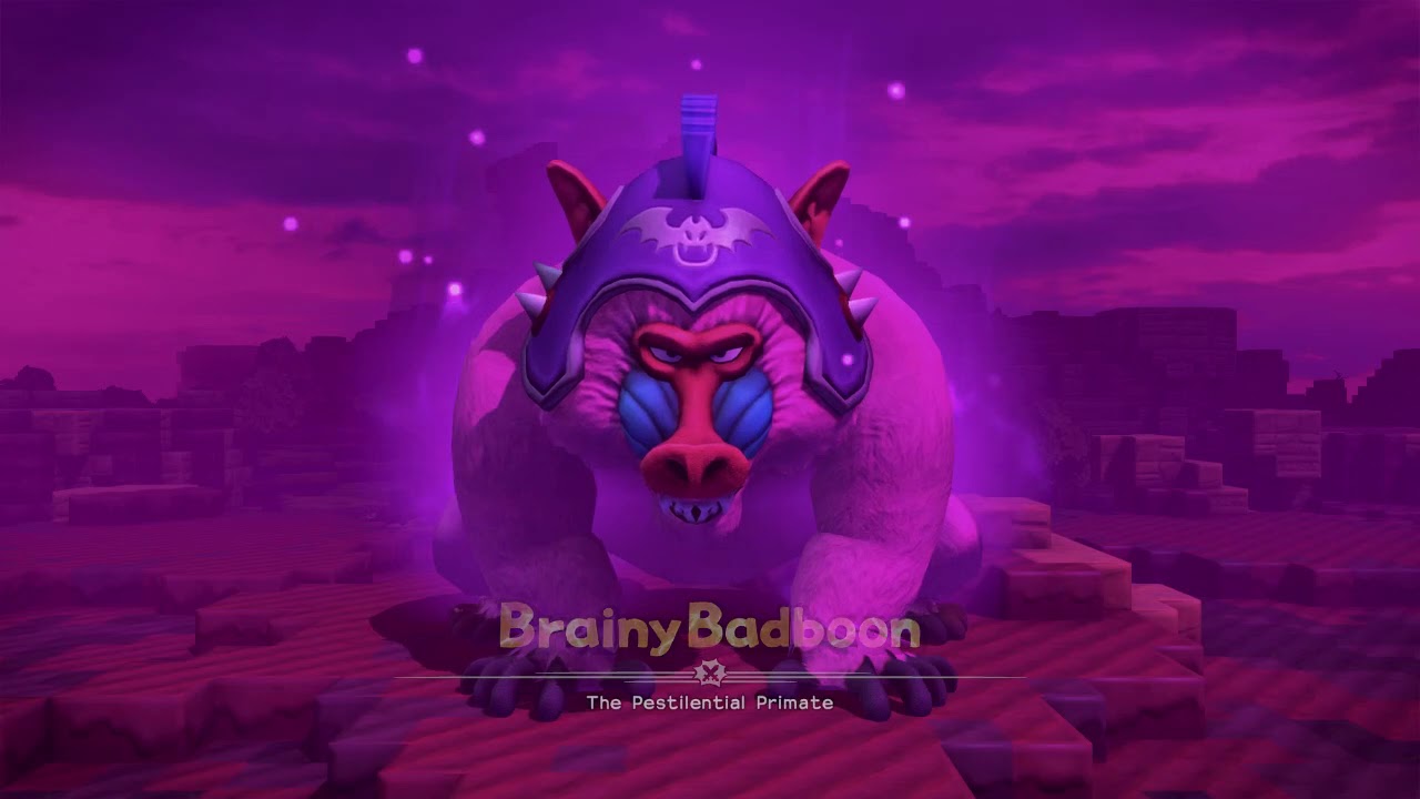 Dragon Quest Builders 2 – Brainy Badboon Boss Fight - The Pestilential Primate - Walkthrough