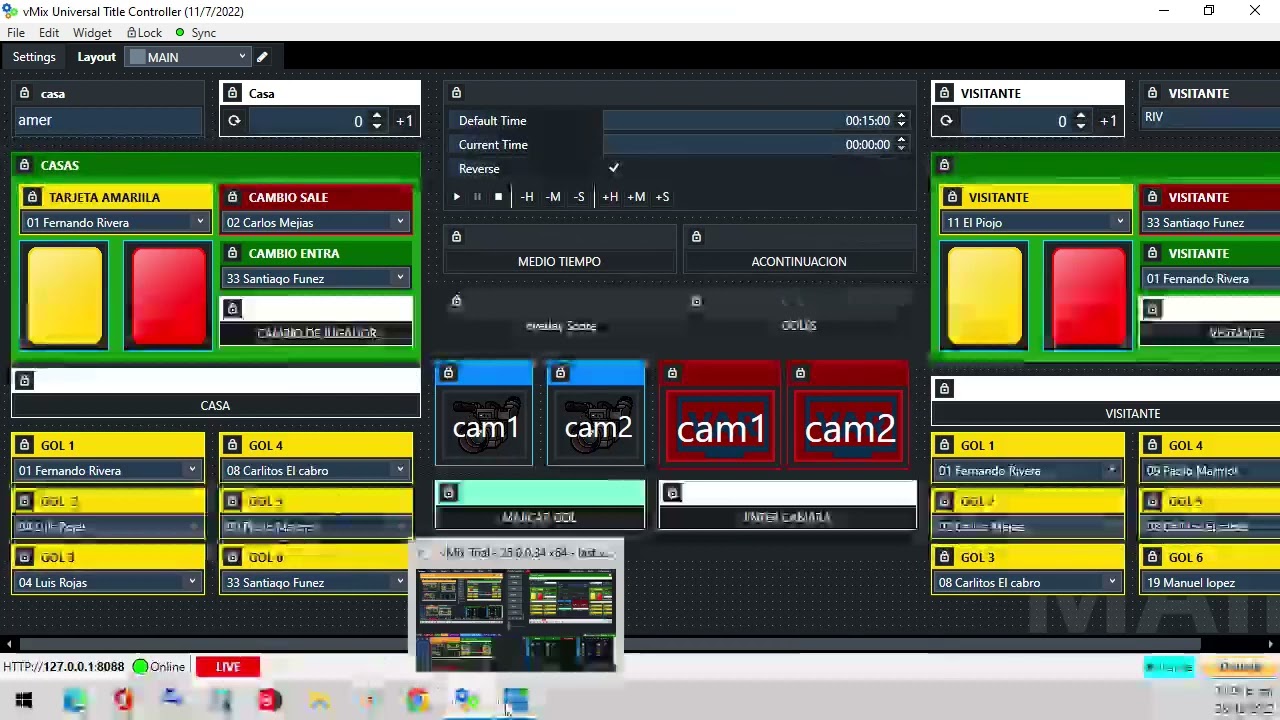 PACK DE FUTBOL CON CONTROL TITLE VMIX DE REGALO