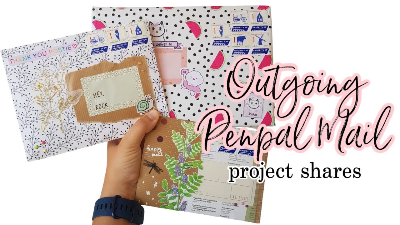 Penpal Project Shares: Three Snail Mails I sent out in August!