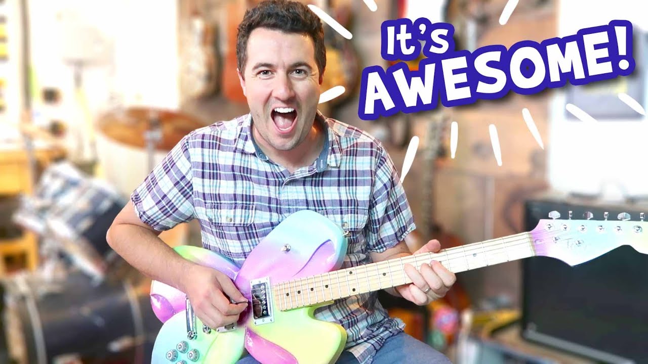 I Finished JoJo Siwa's Bow Guitar and it's Amazing!