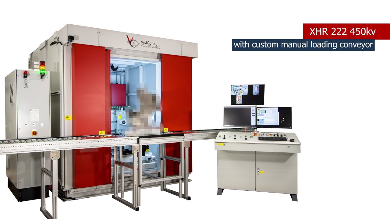 XRH222 Custom: X-ray system with at-line conveyor integration