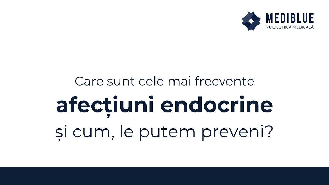 Afecțiuni frecvente &icirc;n endocrinologie și semnele care te trimit la medic