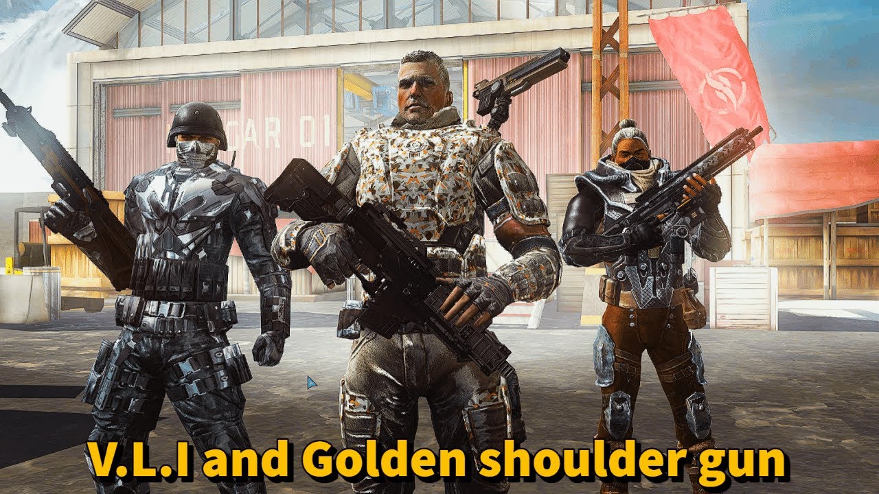 V.L.I with Golden shoulder gun is OP!! - Modern Combat 5